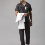 Basic Men scrub Graphite